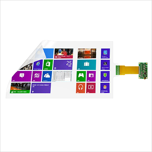 High Sensitivity Transparent Flexible Soft 15.6 Inch Nano Touch Film PCAP Touch