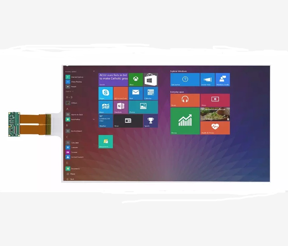 50inch Good Snesitive Interactive Touch Foil Film Through Glass